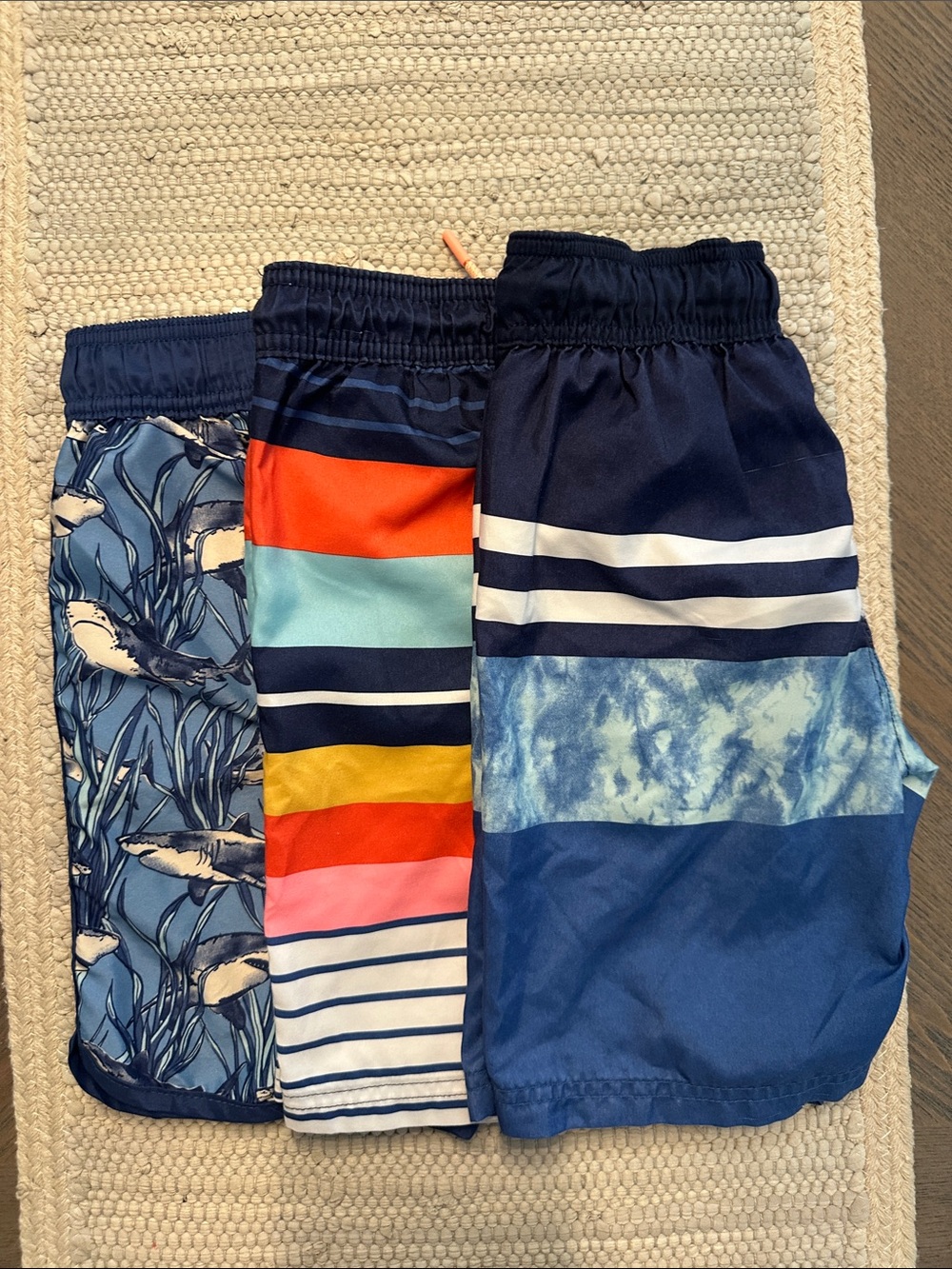 Bundle of 3~ Cat & Jack Swim Shorts size S